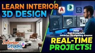 Learn Interior Designing from Scratch | Step-by-Step Training | #interiorstudio  #homedesign