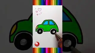 how to draw a car #car #drawing #trending #shorts #satisfying