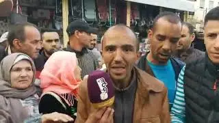 مباشرة من طنجة : فراشة سوق فندق الشجرة الغير المستفيدين من محلات سوق القرب يستنجدون بالوالي