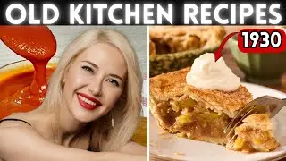 Grandma kitchen recipes hacks Old 1930 ,60s