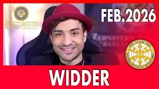 WIDDER & WIDDER ASZENDENT FEBRUAR 2026 MONATSHOROSKOP | ZEHNSTERN ASTROLOGIE