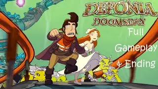 Deponia Doomsday - Full Gameplay Walkthrough & Ending