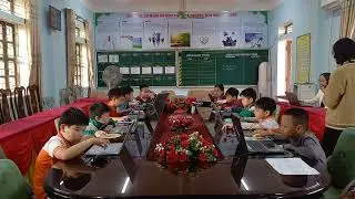 Trường TH Tiên Điền tổ chức thi Trạng nguyên Tiếng Việt kỳ thi hương cho HS Khối 3