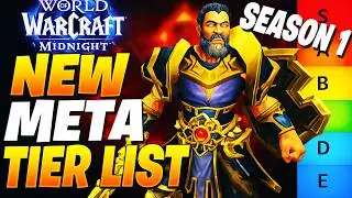 RANKING BEST RAIDING CLASSES IN SEASON 1! WoW Midnight Raid Tier List (NEW META)