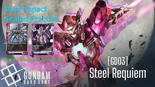 Steel Requiem Sealed Prep - How Many Packs Do We Get Now?!?! | Gundam TCG GD-03