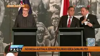 Indonesia-Australia Sepakat Pulihkan Kerja Sama Militer