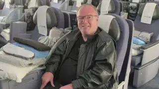 'The 23 milion mile man': The story of the world's most frequent flyer