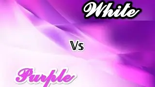 White vs purple. #shorts #videos #vs #vsshorts @Miss_ib7