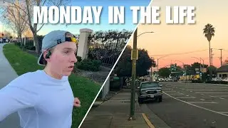 Monday in the Life of a College Student Training for a Marathon