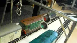 Plastico ferroviario HO con sopraelevata (E424-D445 Lima)