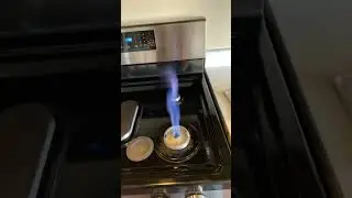What happens if you take the top off a gas stove?