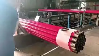 Plastic-coated pipeline packaging