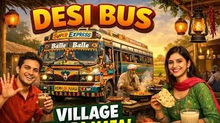 Desi Bus Drive Mr. Crafty Wheels 