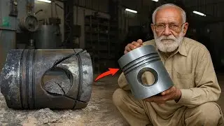 🔥 &ldquo;Caterpillar Engine Piston Completely Destroyed! Full Breakdown & Repair