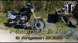 Rizoma Blinker & Angasen2025  |  Triumph Scrambler 1200  |  🎧 DIY Beats