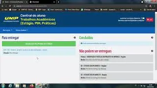 POSTAGEM DE ESTÁGIOS UNIP
