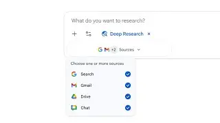 Интеграция Google Workspace с Gemini Deep Research