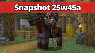 Snapshot 25w45a &ndash; Nautilo zombie coral, nuevo fondo panor&aacute;mico, armadura de caballo de netherita&hellip;