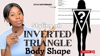 I styled my friend who had  an Inverted Triangle body shape (would she love her outfits??)