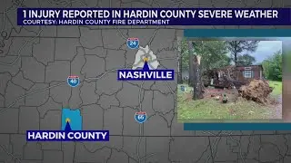 Damage reported after storms sweep through Tennessee