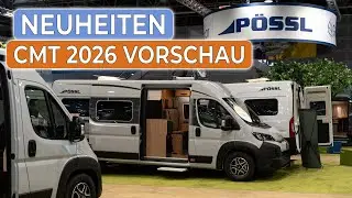 Das zeigt Pössl auf der CMT 2026 | Modelle, Neuheiten & Messeaktionen