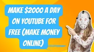 Make $2000 A Day On YouTube For FREE (Make Money Online)  || Super Tech