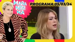MA&Ntilde;AN&Iacute;SIMA - PROGRAMA 05/03/24 - LILIA LEMOINE EN UNA NOTA &Iacute;NTIMA CON CARMEN LE RESPONDE TODO