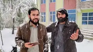 گزارش ویژه از برف باری تخار