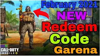 *NEW* February 2021 Redeem Code Cod Mobile Gerena | Codm Garena Redeemption Code 2021 | Cod Mobile