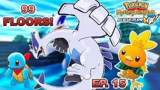 TIME FOR OUR FIRST 99 FLOOR DUNGEON! SILVER TRENCH VS LUGIA! | Pokemon Mystery Dungeon DX Ep. 15