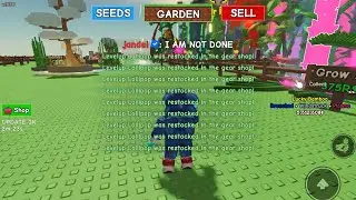 grow a garden admin abuse part 1 cooking event update 🥘🪴