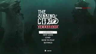 THE SINKING CITY: REMASTERED Title Screen Options Xbox Series X 05.01.26