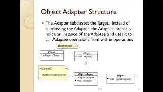 8-3-1 (Structural) Adapter Design Pattern