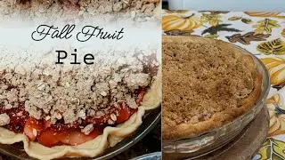 Leftover Cranberries? Try this Fall fruit Pie