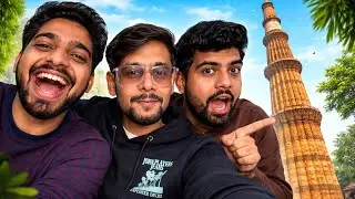 Qutub Minar Par Dikhaya Zero Civic Sense😂|| Night show ||