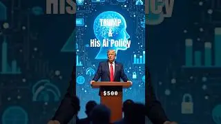 Trump's $500 Billion AI Plan: The Future of War & Business #innovation #americantechnology  #chatgpt