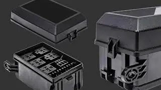Relay box to run fan and fuel pump