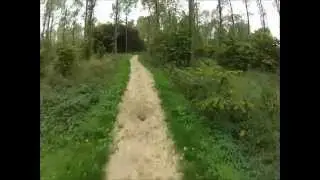 Met de MTB over de ruiterpaden van het Purmerbos in Purmerend