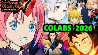SE N&Atilde;O VOLTAR ESSE ANO ESQUE&Ccedil;A ELA! COLABS DE 2026! - The Seven Deadly Sins Grand Cross
