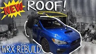 Pt.1 Rebuilding a 2017 Subaru Wrx with Hail Damage from auction!