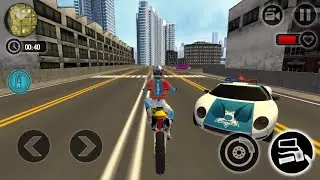 Game Motor Balap Di Kejar Polisi - Motorbike Escape Police Chase #1 - Android Gameplay 2019