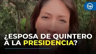 Hablando de Abelardo, esposa de Daniel Quintero dice que ella sí quiere a Colombia