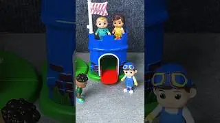 Satisfying with Unboxing & Review Cocomelon Playset Toys ASMR #shorts #cocomelon #toys #asmr #review