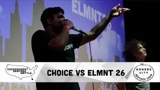 Choicebeats VS Element26 |  Top 16 | Crossroads Beatbox Battle 2018