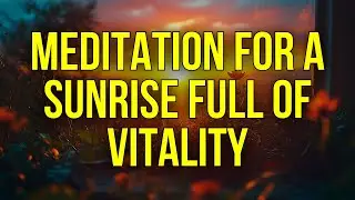 MORNING MEDITATION TO HAVE A DAY FULL OF ENERGY AND POSITIVE DISPOSITION