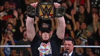 John Cena WWE Undisputed Champion Entrance WWE Raw After Wrestlemania 4/21/2025