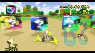 Mario Kart Wii Deluxe - Copa Hongo SNES (100cc) #1