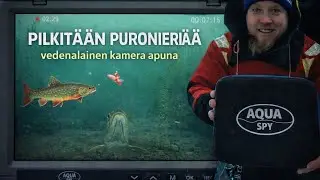 Aqua Spy paljastaa puronieriän liikkeet