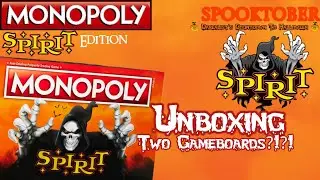 Monopoly: Spirit Halloween Edition - Unboxing | *TWO GAMEBOARDS?!?!*