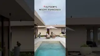 📍Outskirts Resort, Mankoadze #ghana #resort #shorts